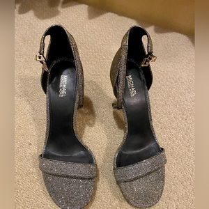 Michael Kors - GORGEOUS, metallic, 1/2 inch platform (4 1/2 inch heel).